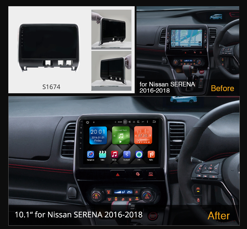 Nissan Serena C27  NV350 2016-2019