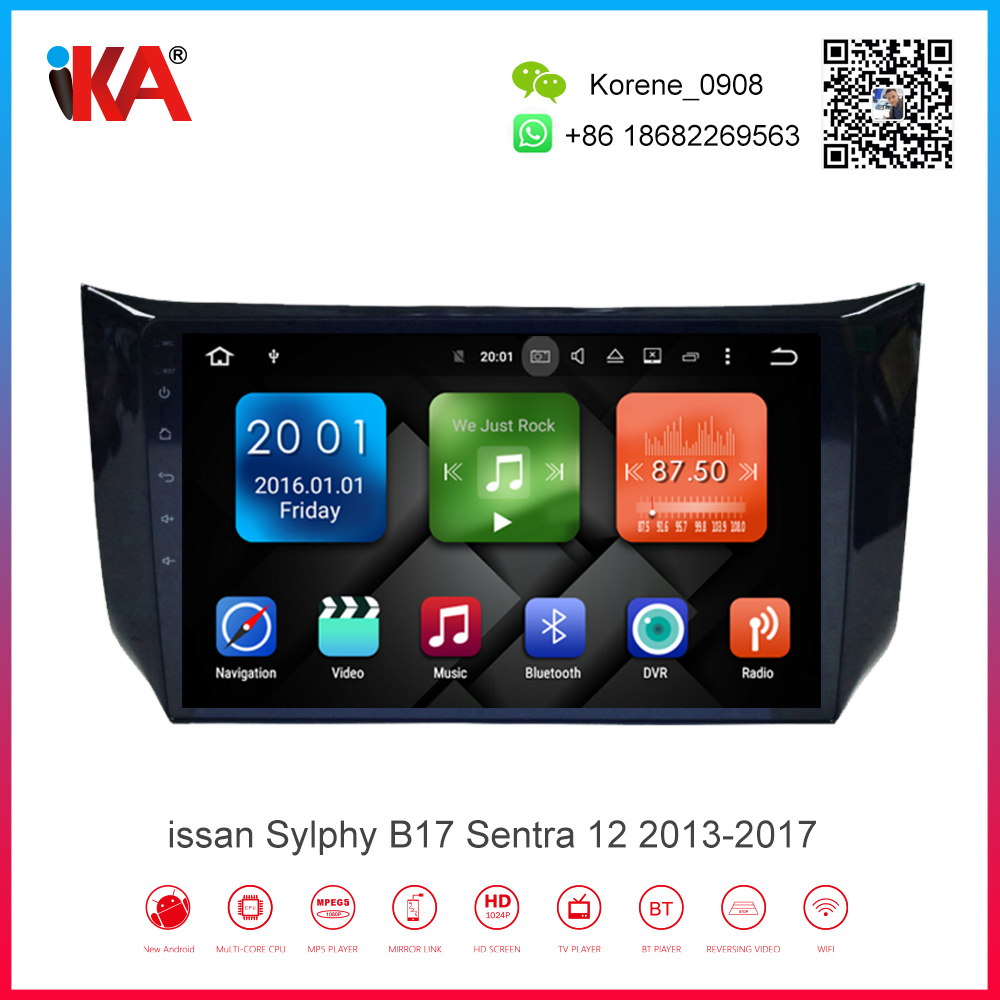 Nissan Sylphy B17 Sentra 12 2013-2017