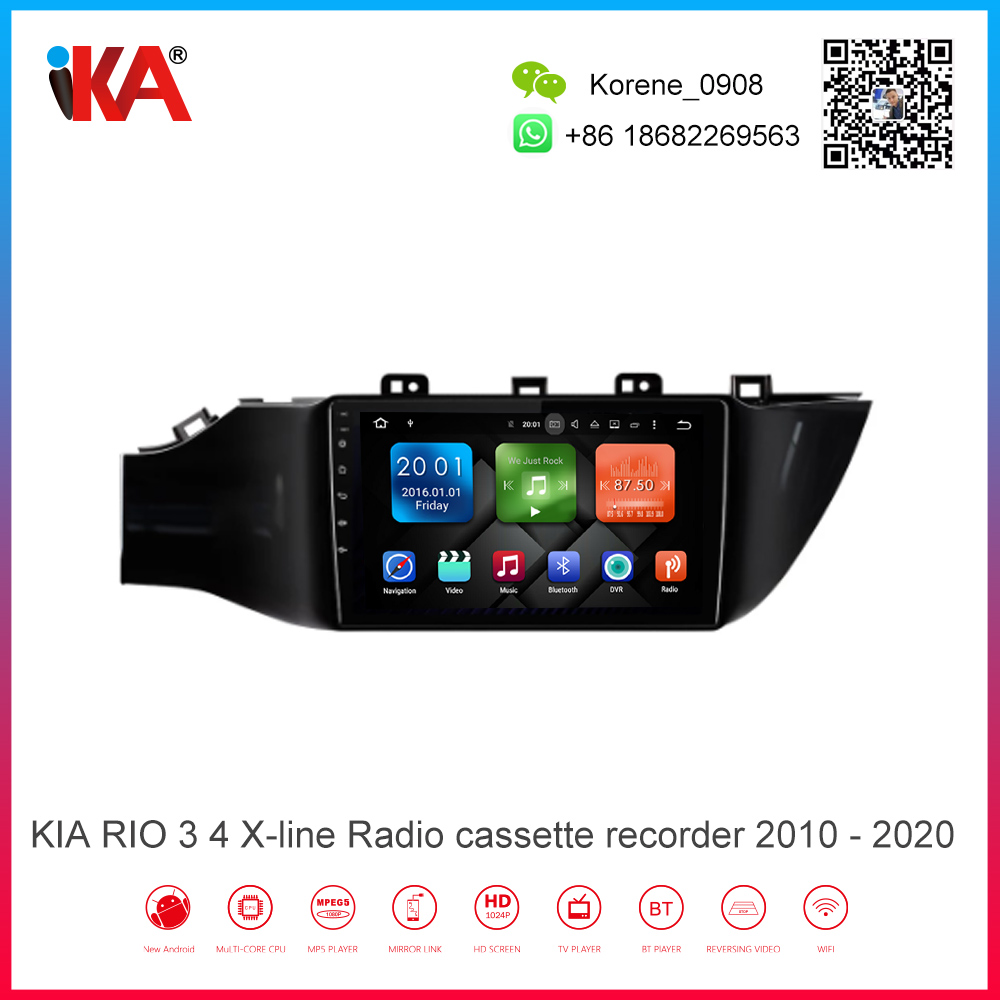 KIA RIO 3 4 X-line Radio cassette recorder 2010 - 2020
