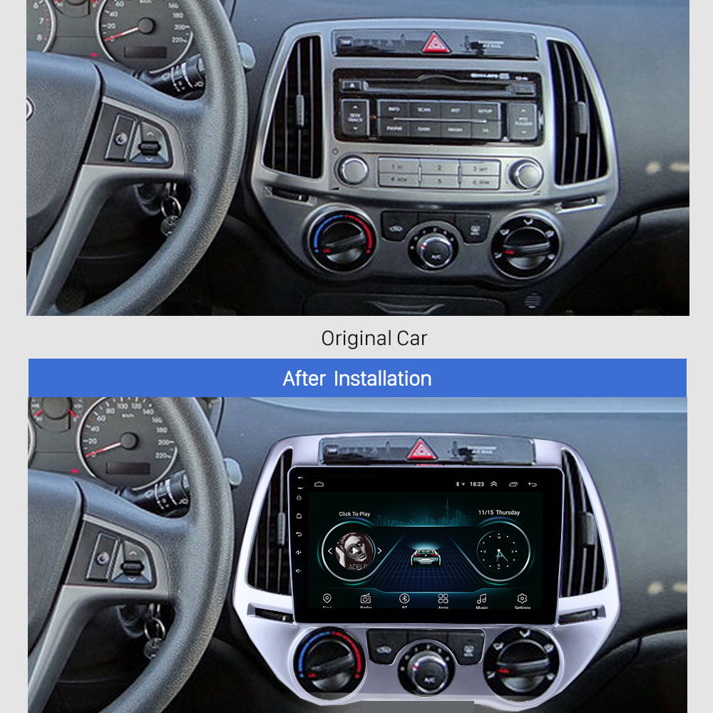 Hyundai i20 2012-2014 Manual AC