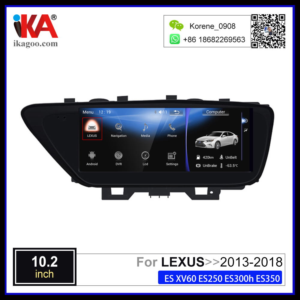 Lexus ES XV60 ES250 ES300h ES350 2013~2018 10.2
