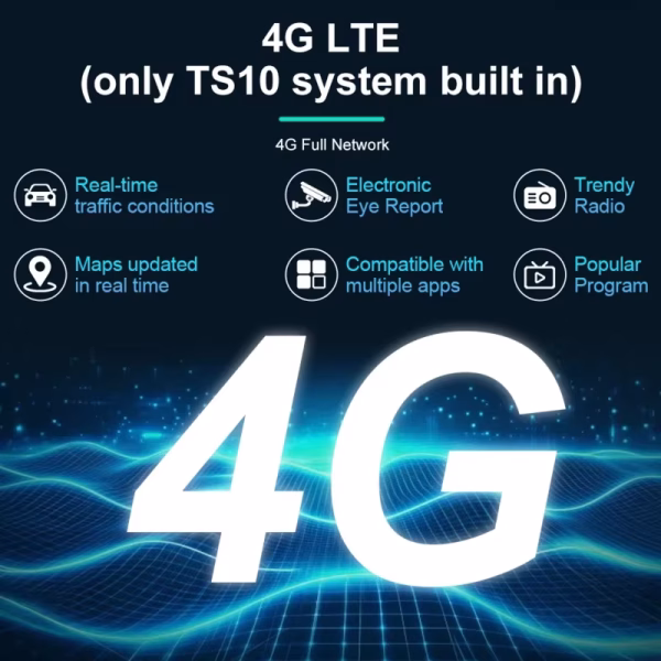 4G LTE network feature for Ford F150 Android stereo upgrade