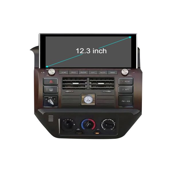 Nissan Patrol Y61 12.3 inch Android head unit size display