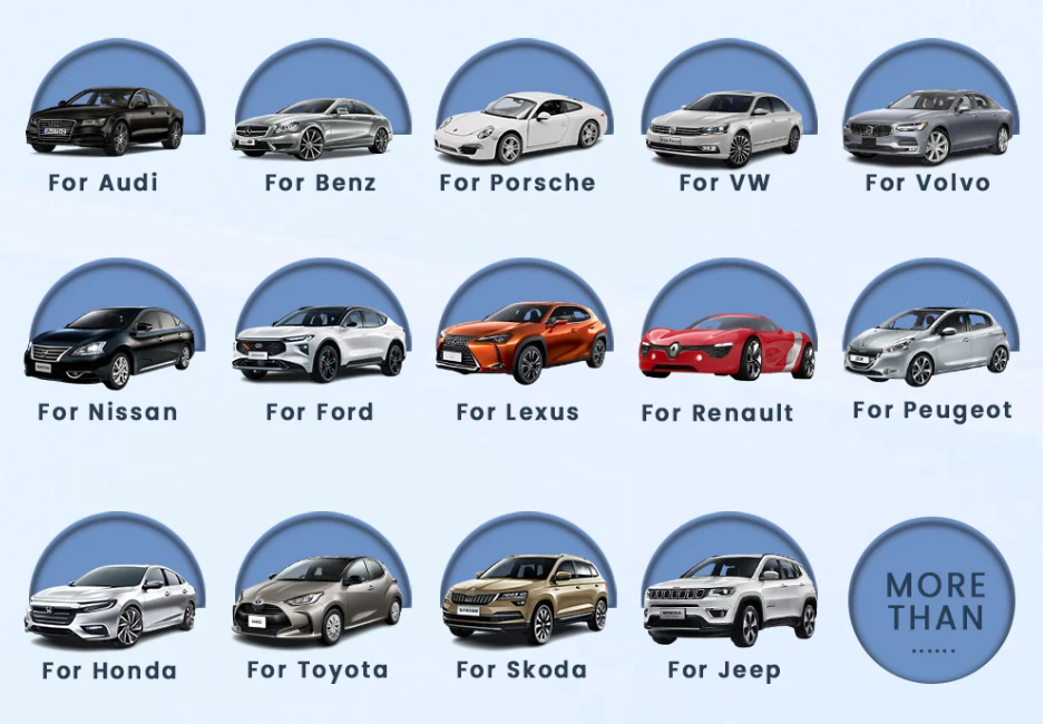 Apple CarPlay stödda fordonstyper
