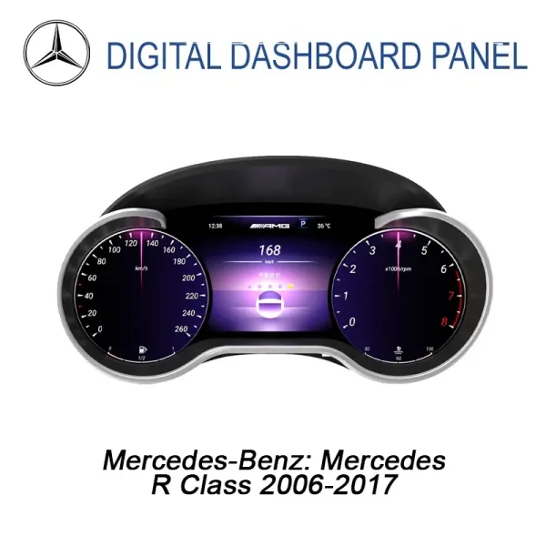 2016 R6 Cluster Mercedes R-Class Digital Cluster 2006-2017 W251 LCD Kit