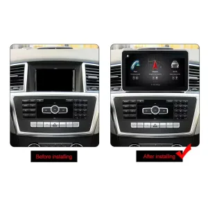 Mercedes ML GL Android Head Unit 2012–2015 (W166) 9″ Stereo