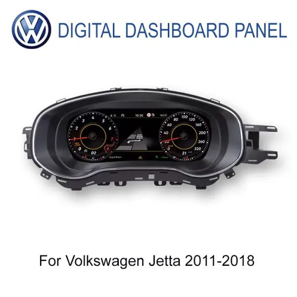 VW Jetta Digital Cluster 2011-2018 12.3 LCD dashboard upgrade