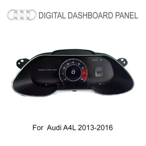 Audi A4L 12.3-inch Digital Instrument Panel with CarPlay Upgrade