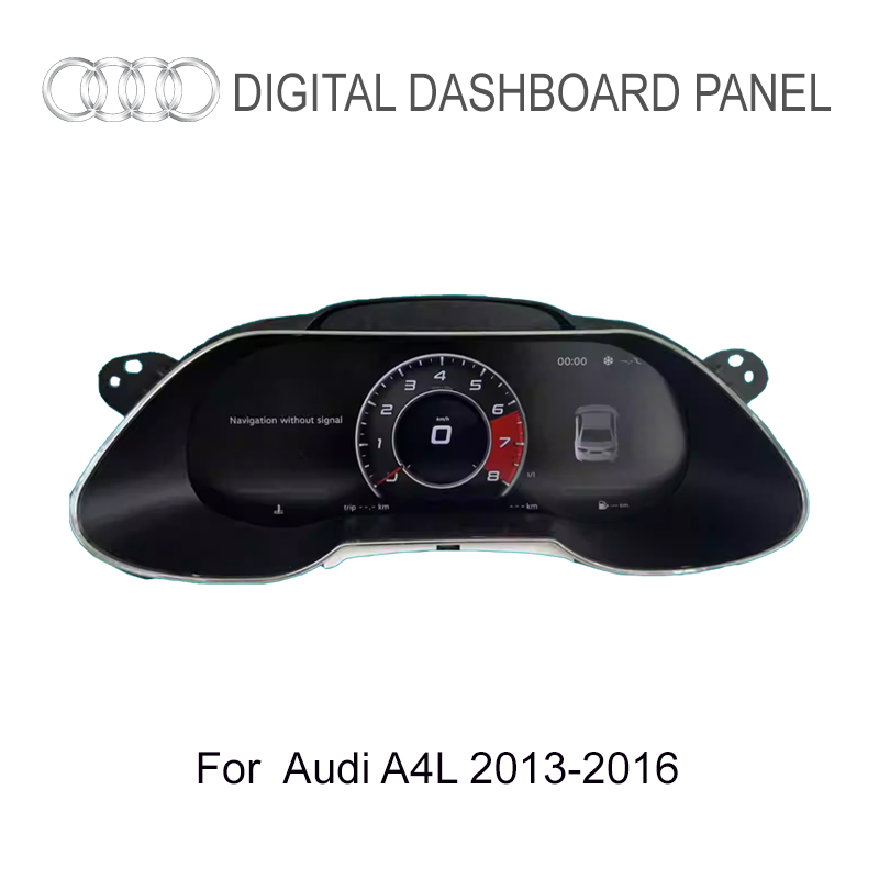 Audi A4 B8 Virtual Cockpit digital cluster installed driver display