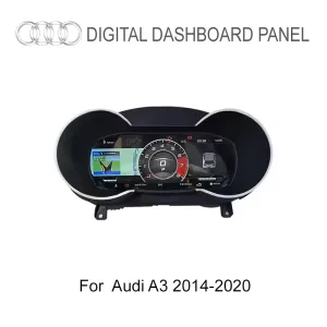 12.3 inch digital instrument cluster for Audi A3 2014–2020