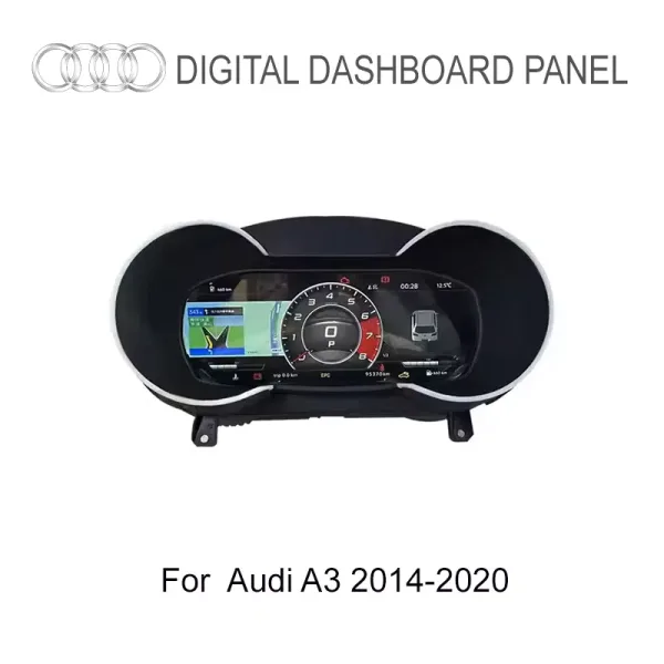 Audi A3 8V Virtual Cockpit Retrofit 12.3 inch digital cluster for 2014 to 2020 models