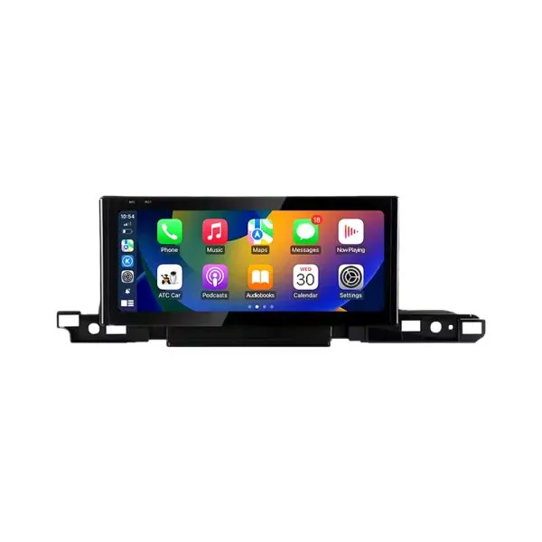 Audi A6 C7 CarPlay Screen front display with CarPlay interface