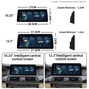 BMW E60 E90 Head Unit 2005–2008 | CarPlay Android Auto DSP