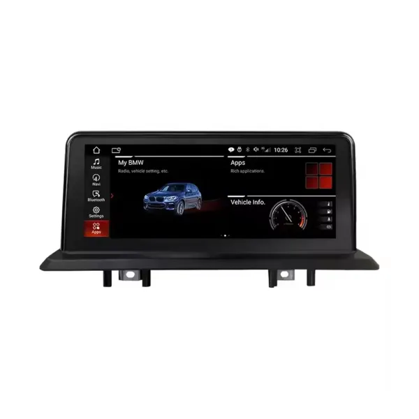 BMW X5 X6 E70 E71 Android screen vehicle menu interface