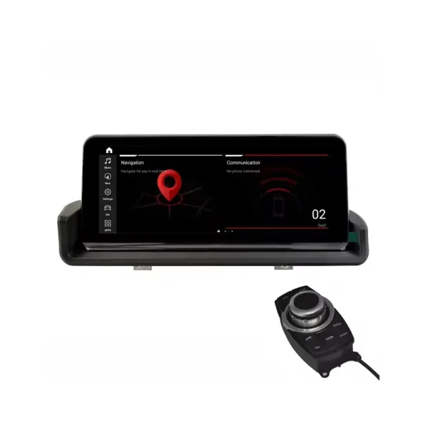BMW 3 Series E90 Android Head Unit with iDrive knob control