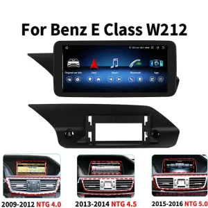 Mercedes W212 Android Car Stereo 2015–2016 | CarPlay DSP