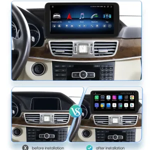 Mercedes W212 Android Car Stereo 2015–2016 | CarPlay DSP