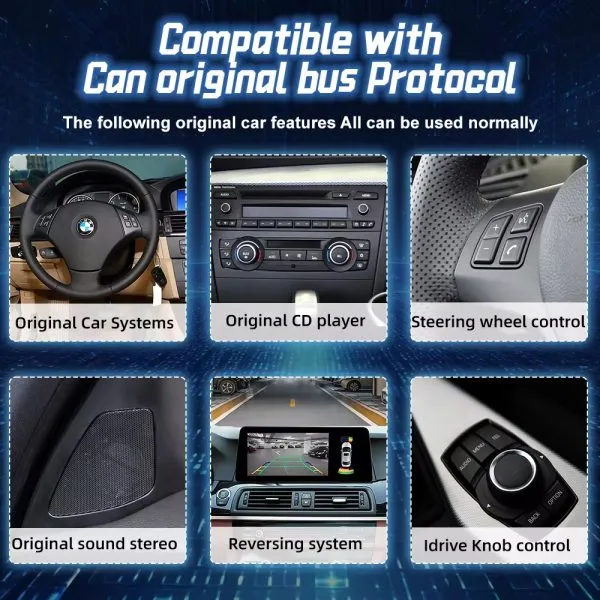 Audi Q3 CarPlay Screen CANBUS original control support