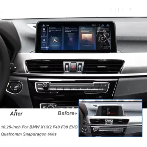 BMW X1 E84 CIC Android Screen 2009–2015 with CarPlay & Android Auto 3 BMW X1 Android Head Unit 2009–2015 | CarPlay Stereo