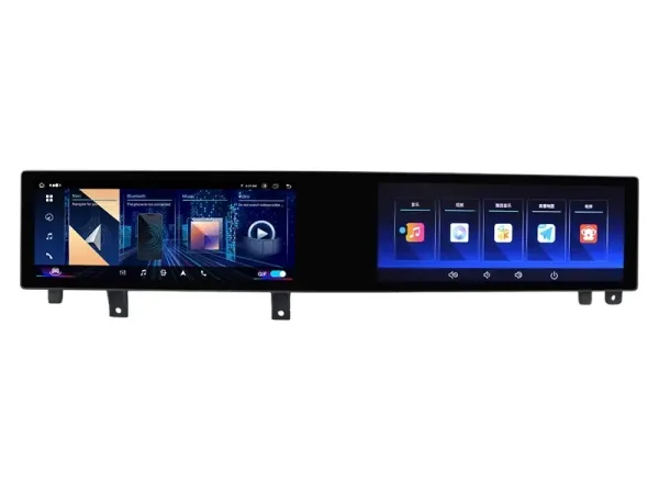 21 inch BMW 5 Series Android car stereo display for 2011 2012 CIC F10 F11