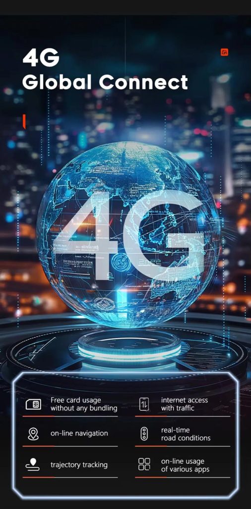 4G-internetnavigation og funktioner til trafikinformation i realtid