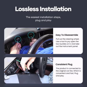 Mercedes ML GL Digital Cluster 2005–2010 W164 X164 12.3-Inch LCD Upgrade 7 Mercedes ML GL Digital Cluster 2005–2010 | 12.3″ CarPlay, Android Auto