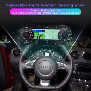 12.3 inch digital instrument cluster for Audi TT 2009–2013
