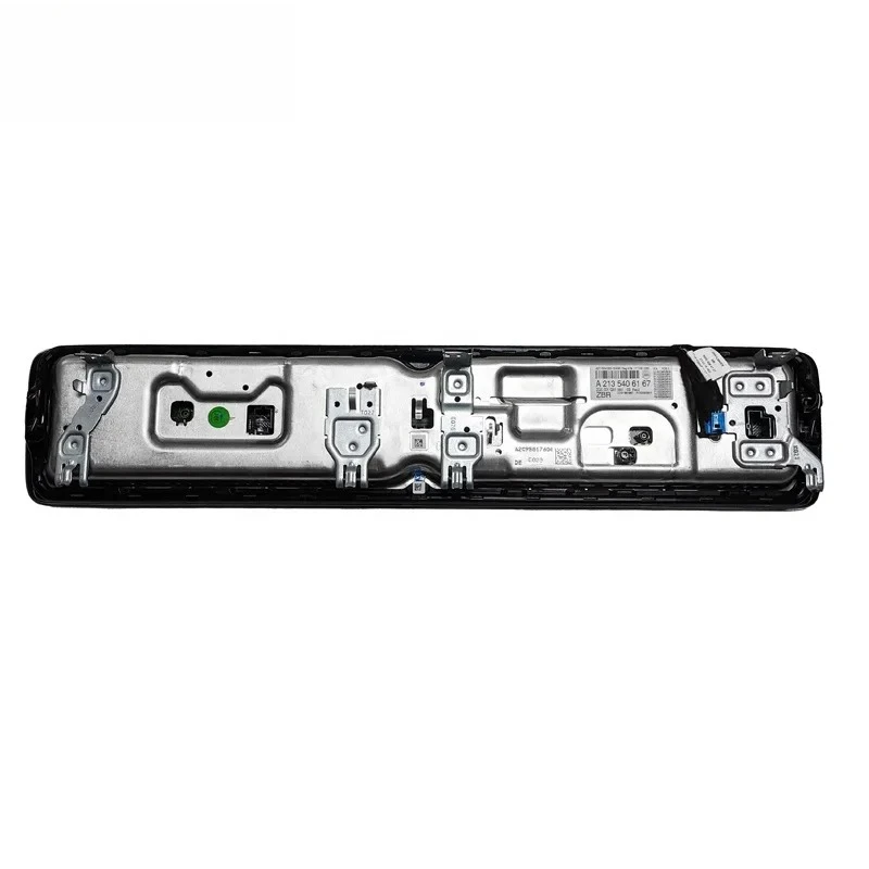Mercedes W213 Android Head Unit rear housing and connector area