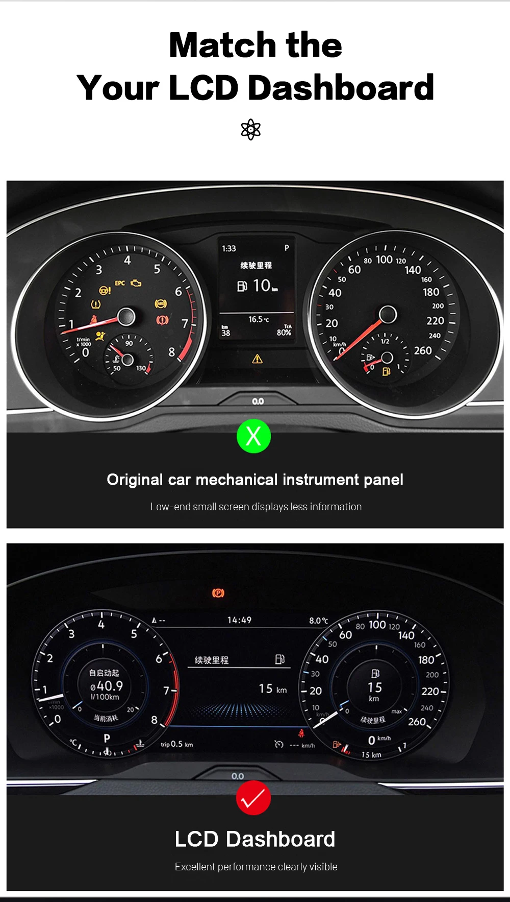 Audi A4 B8 Virtual Cockpit system performance display technology
