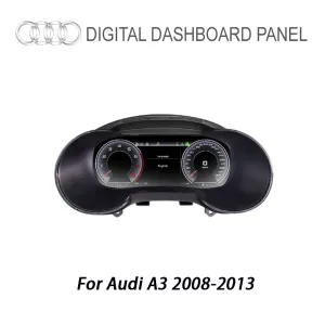 Audi A3 Digital Instrument Cluster 12.3 inch for 2009–2013