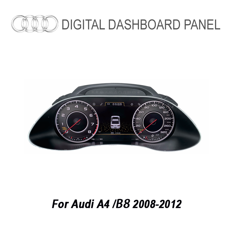 Billede af produktbeskrivelsen til det digitale instrumentbræt i Audi A4 B8