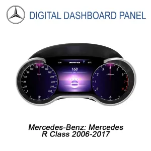 Mercedes R-Class Digital Cluster 2006–2017 | 12.5″ CarPlay DSP