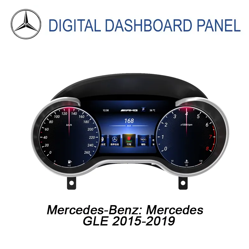Mercedes GLE Digital Cluster 2015–2019 | 12.3″ CarPlay Mercedes GLE Digital Cluster 2015–2019 | 12.3″ CarPlay