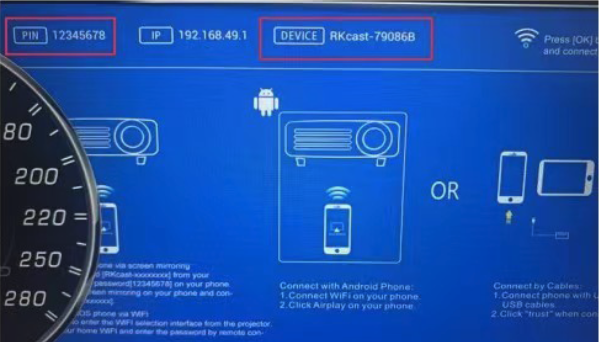 iOS: find the cluster Wi-Fi SSID & password