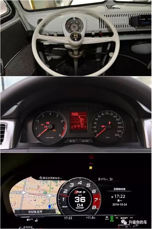 Thème S3-style sur un combiné TFT 12.3-inch pour Audi/Volkswagen
