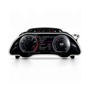 Upgrade your Audi A5 B8 2008–2016 with a 12.3″ LCD digital cluster, OEM-style fitment, retained vehicle data, steering controls and iKAGOO support.