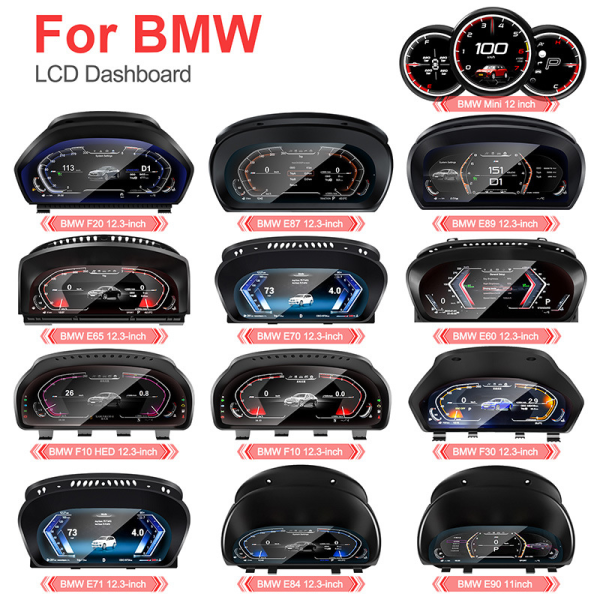 BMW digital instrument cluster product family reference