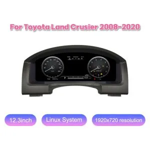 Toyota LC200 digital instrument cluster product gallery view