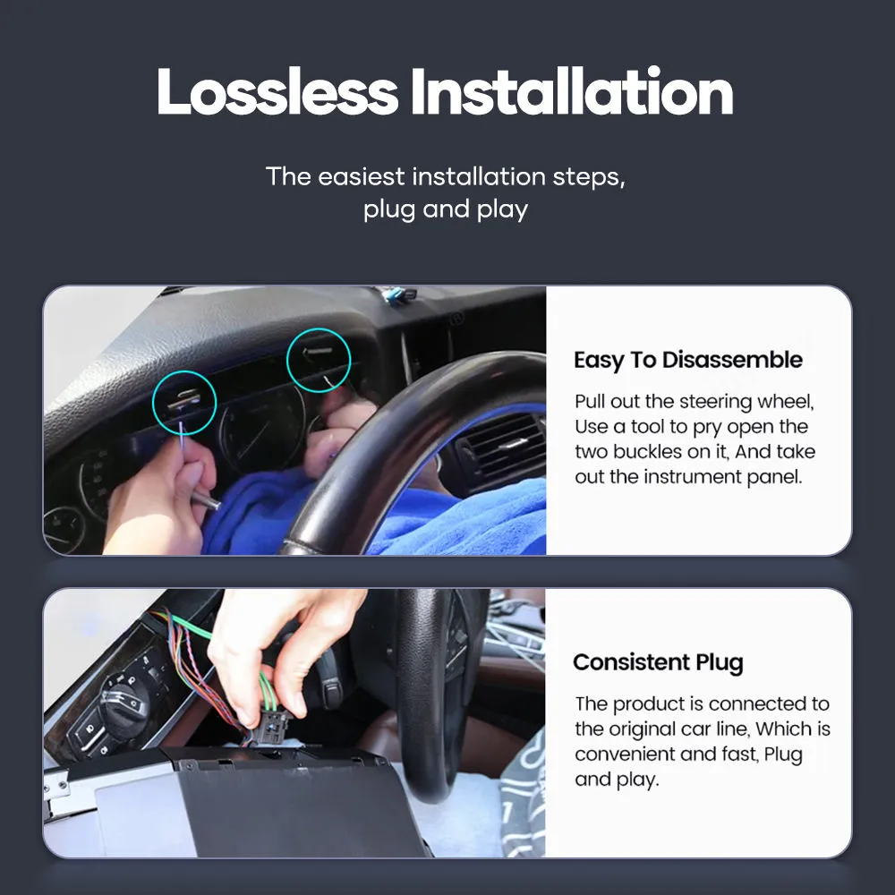 Toyota Alphard digital instrument cluster vehicle specific upgrade route