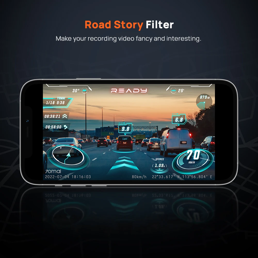 Road Story Filter sci-fi overlay