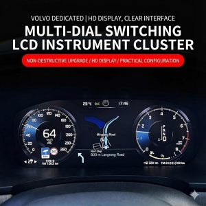 Volvo Digital LCD Cluster 12.3" for XC60, XC90, S90, S60