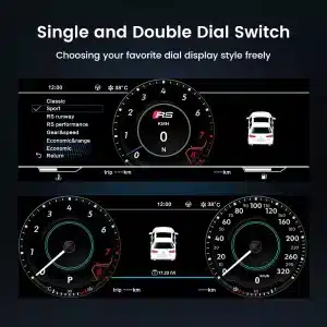 virtual cockpit style cluster