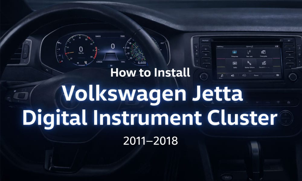 How to Install a Volkswagen Jetta Digital Instrument Cluster