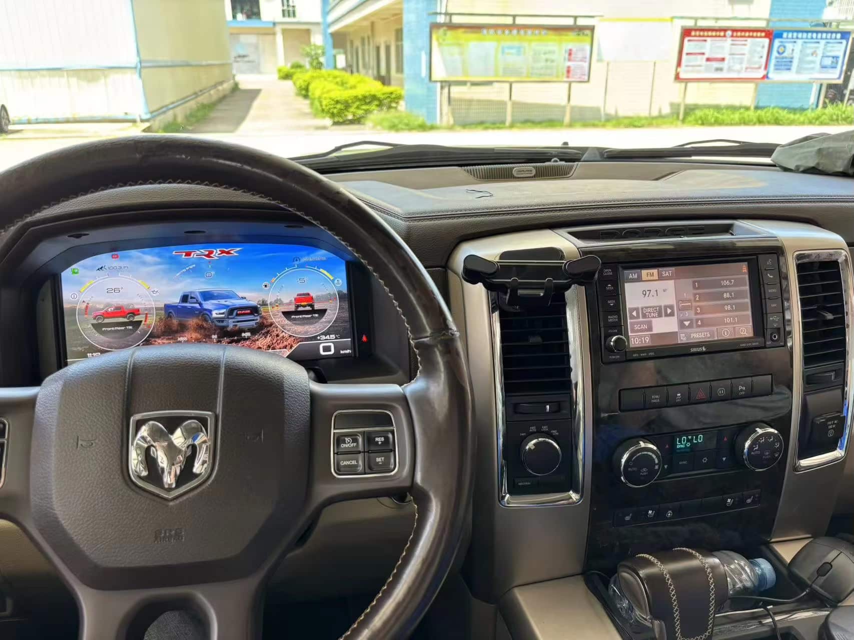 Modern Ram cockpit focus image