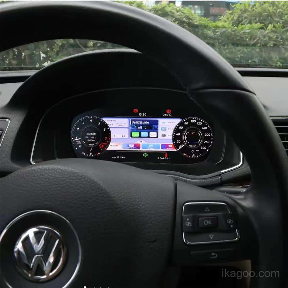 Volkswagen Passat PQ final digital cluster result view 1