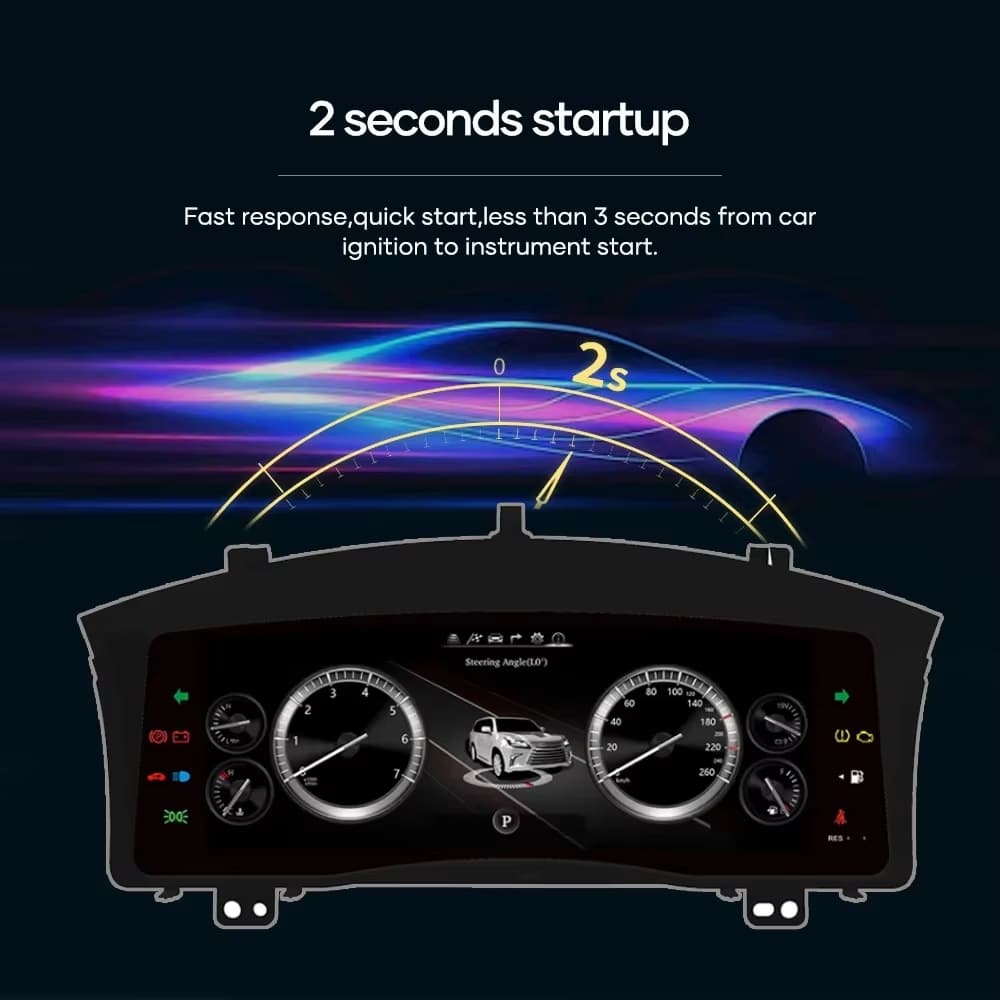 Lexus LX570 Virtual Cockpit