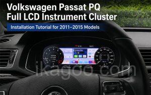 Passat digital instrument cluster installation
