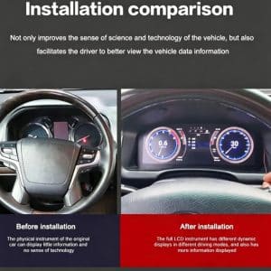 LC200 gauge cluster replacement