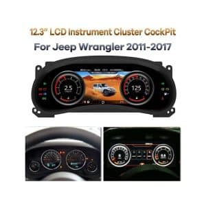 Wrangler JK LCD Gauge Cluster