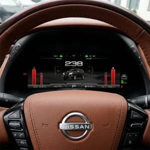 Nissan Patrol Y62 Digital Cluster
